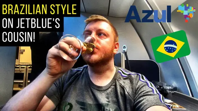 'Video thumbnail for Watch! AZUL Business Class, Sao Paulo-Lisbon'