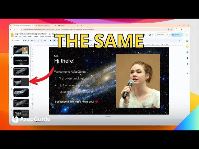 'Video thumbnail for How to Add the Same Background Picture to Every Slide in Google Slides'