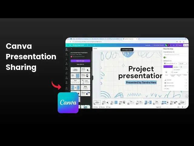 'Video thumbnail for How to Share Canva Presentation with Anyone'