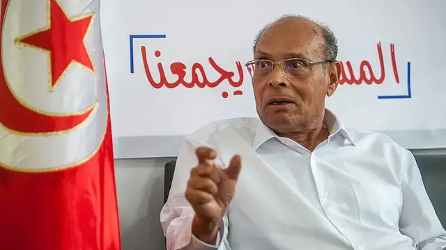 'Video thumbnail for Former Tunisian president Moncef Marzouki sentenced to 22 years in absentia'