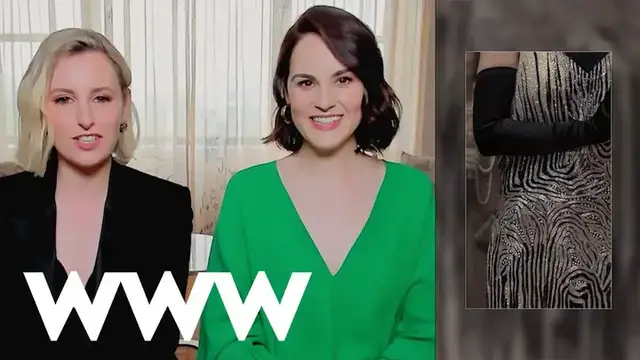 'Video thumbnail for Michelle Dockery And Laura Carmichael | Who What Wardrobes | Who What Wear'