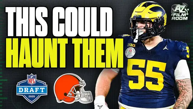 'Video thumbnail for a to z sports film room: browns draft mason graham: nfl draft 2025 analysis'