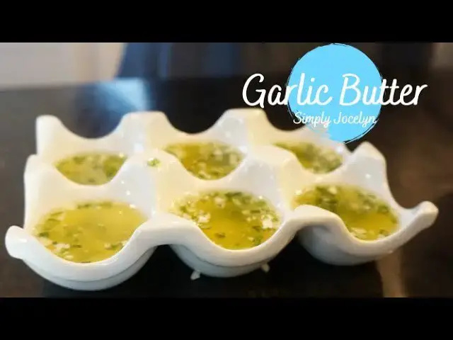 'Video thumbnail for How to Make Homemade Garlic Butter - Simply Jocelyn'