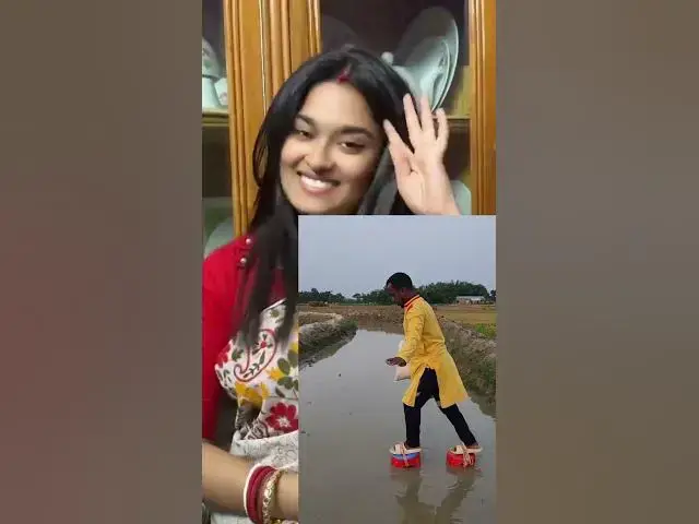 'Video thumbnail for রাস্তাতে পানি জমে থাকলে কিভাবে পার হতে হয় দেখুন Wait for end 🤣 #fbreels #foryouシ #comedy #funny'