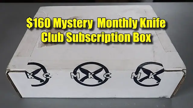 'Video thumbnail for I Bought $160 Mystery Box From Monthly Knife Club Subscription Box'