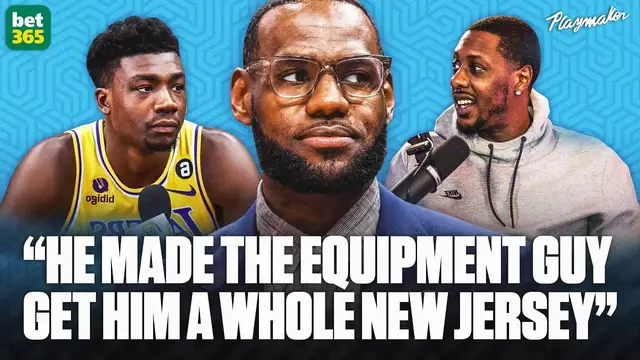 'Video thumbnail for LeBron’s Teammates Reveal His Secret Pregame Ritual'