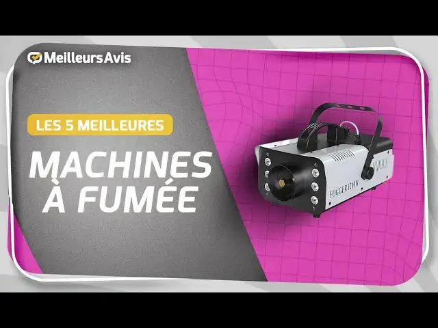 'Video thumbnail for ⭐️ MEILLEURE MACHINE À FUMÉE - Comparatif 2025'