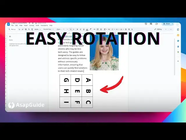 'Video thumbnail for How to Rotate Table in Google Docs'