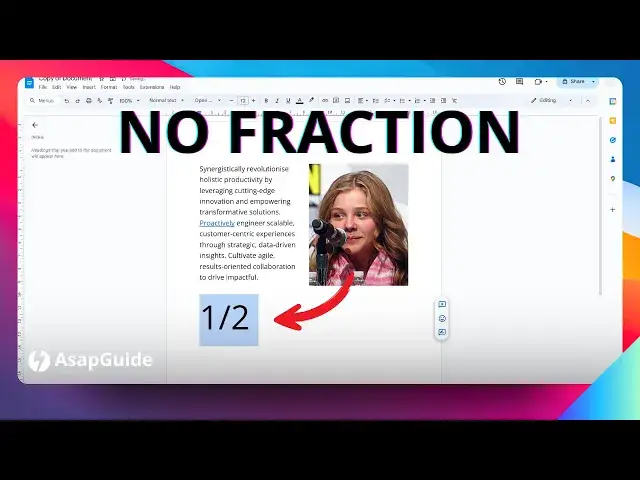 'Video thumbnail for How to Stop Converting to Fractions on Google Docs'