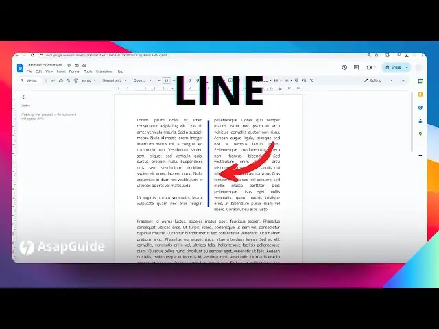 'Video thumbnail for How to Put a Line Between Columns in Google Docs'