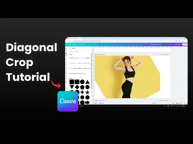 'Video thumbnail for How to Crop Image Diagonally in Canva'