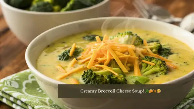 'Video thumbnail for Creamy Broccoli Cheese Soup | Low-Carb Comfort in a Bowl!'