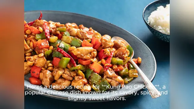 'Video thumbnail for kung pao chicken recipe'