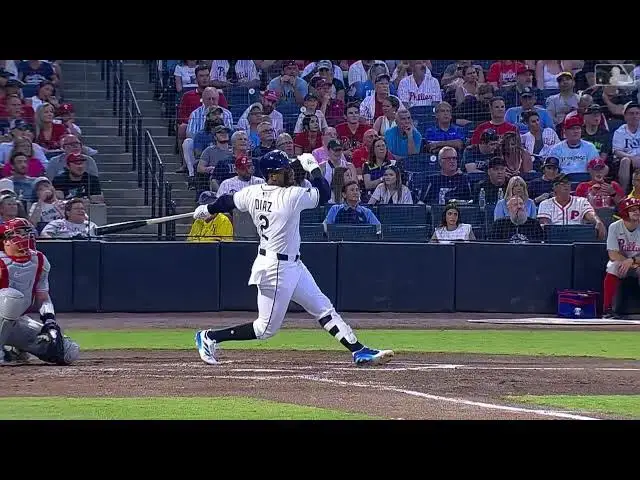 'Video thumbnail for Yandy Diaz HAMMERS a Two-Run Home Run! | 5th HR of 2025 | Tampa Bay Rays | 05/06/2025'