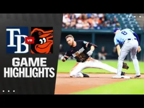 'Video thumbnail for Tampa Bay Rays at Baltimore Orioles Full-Game Highlights! | 06/27/2025'