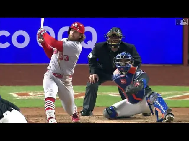 'Video thumbnail for Brendan Donovan CRANKS a Solo Home Run! | 3rd HR of 2025 | St. Louis Cardinals | 04/18/2025'