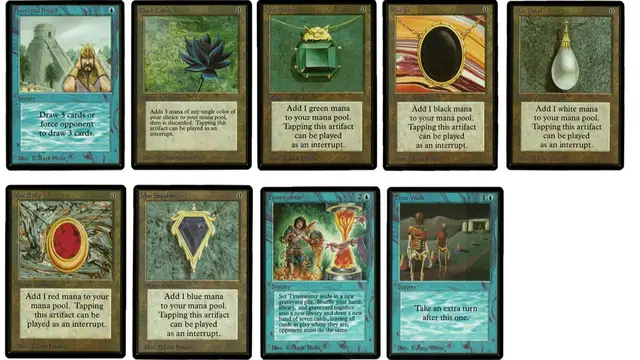 'Video thumbnail for The Power 9: The Most Coveted Cards in Magic: The Gathering'