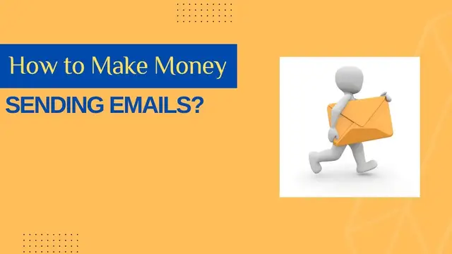 'Video thumbnail for how to make money sending emails (2022)'