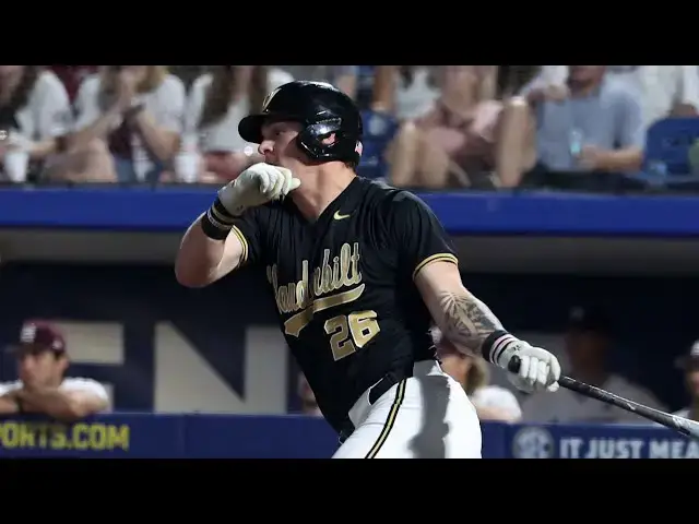 'Video thumbnail for Braden Holcomb 2025 College Baseball Highlights! | Vanderbilt Commodores'