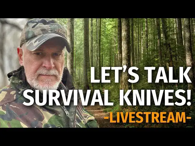 'Video thumbnail for Prepared Wanderer Discusses Knives, Bushcraft & Survival Gear'