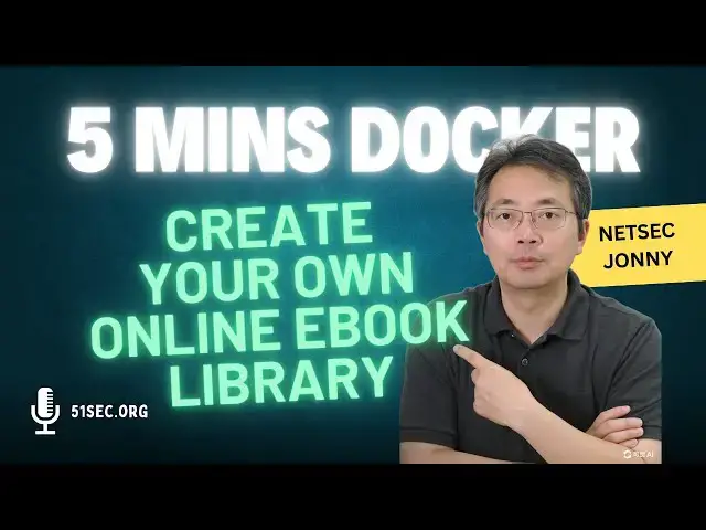 'Video thumbnail for [5 Mins Docker] Create Your Own Online e-Books Library with Calibre-web'
