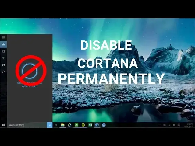 'Video thumbnail for How To Disable Cortana Permanently in Windows 10'