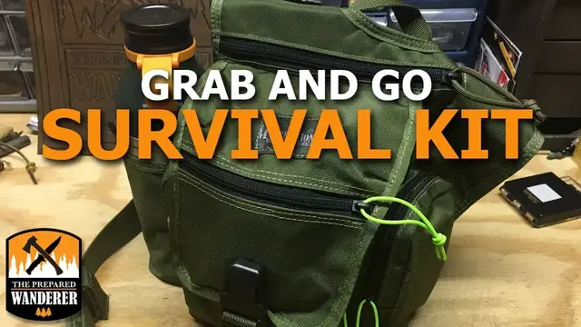 'Video thumbnail for Grab and Go Survival Kit - EDC, Bushcraft, Survival'