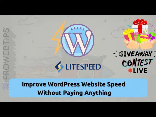 'Video thumbnail for Advanced Optimization Of WordPress Website Speed With Free LiteSpeed Cache [2021] | Special Giveaway'