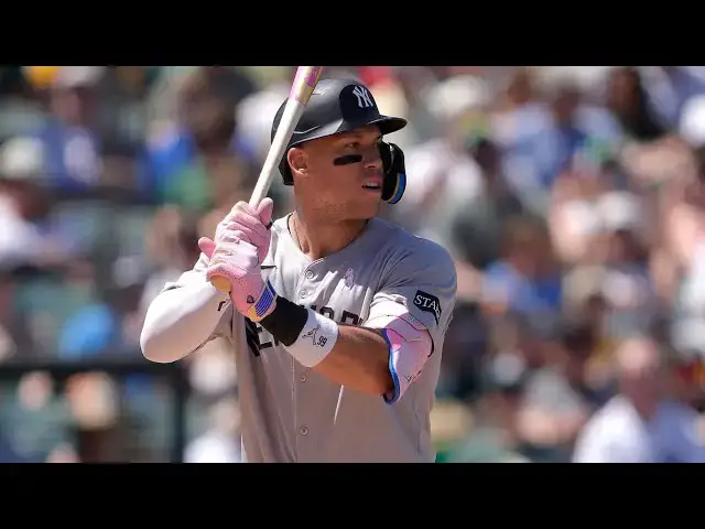 'Video thumbnail for Aaron Judge's First 15 Home Runs of 2025! | New York Yankees'