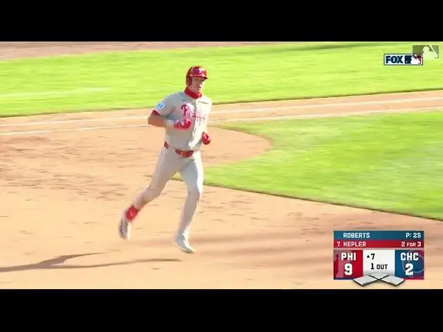 'Video thumbnail for Max Kepler SMACKS a Solo Home Run! | 2nd HR of 2025 | Philadelphia Phillies | 04/26/2025'