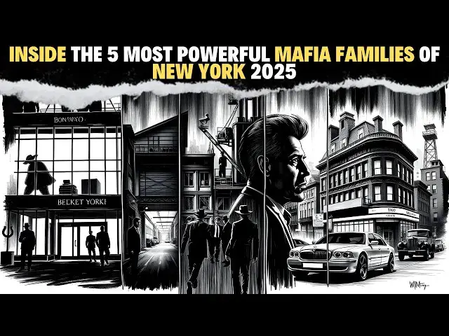 'Video thumbnail for Inside The 5 Most POWERFUL Mafia Families of New York 2025'