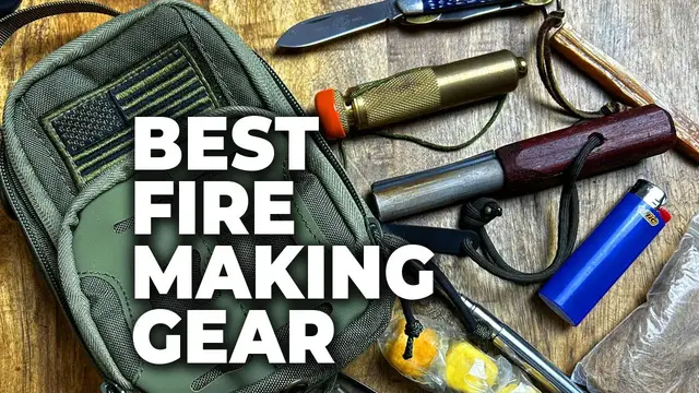 'Video thumbnail for Best Bushcraft & Survival Fire Starting Tools | My Fire Making Kit'