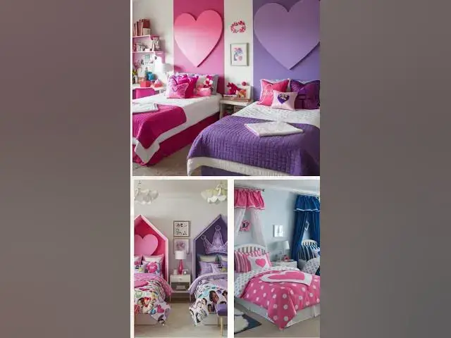 'Video thumbnail for Stunning Shared Bedroom Ideas For Teen Girls'