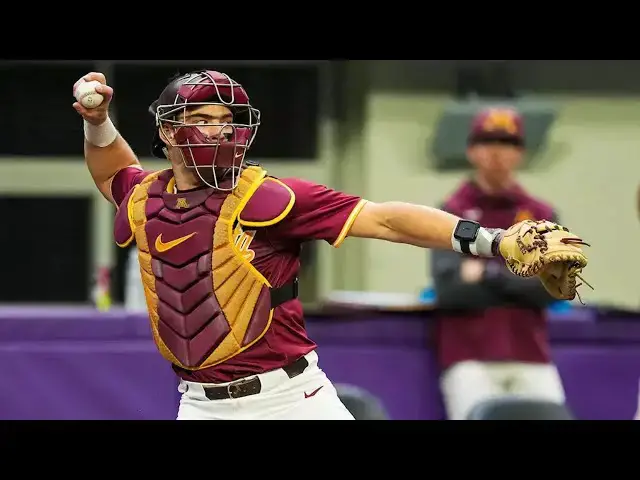 'Video thumbnail for Weber Neels 2025 College Baseball Highlights! | Minnesota Golden Gophers'