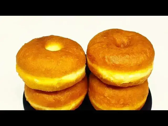'Video thumbnail for How To Make Soft Donuts/Home Made Donut Recipe Soft And Yummy 😋'