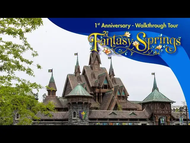 'Video thumbnail for Fantasy Springs Walkthrough on 1st Anniversary | Tokyo DisneySea  4K'