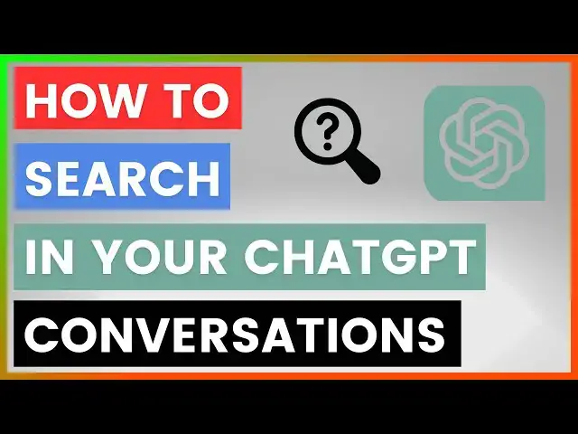 'Video thumbnail for How To Search In Your ChatGPT Conversations? [in 2025]'