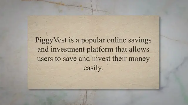 'Video thumbnail for Managing Your PiggyVest Account: A Step-by-Step Guide to Unflagging and Deleting'