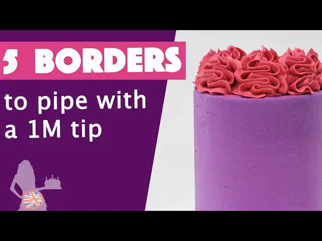 'Video thumbnail for 5 Borders You Can Pipe With A 1M Tip'