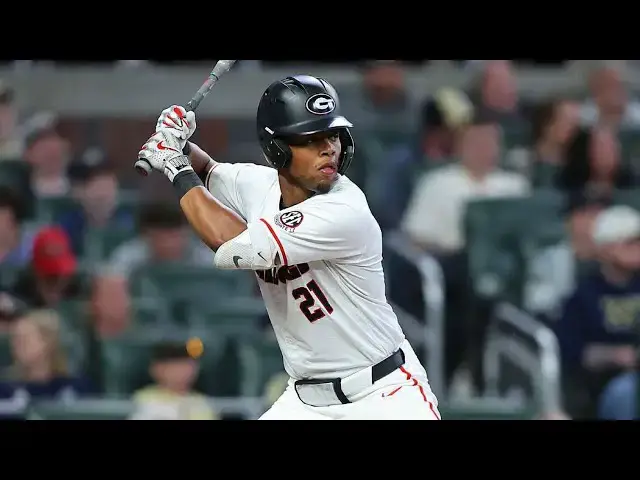 'Video thumbnail for Devin Obee 2025 College Baseball Highlights! | Georgia Bulldogs'