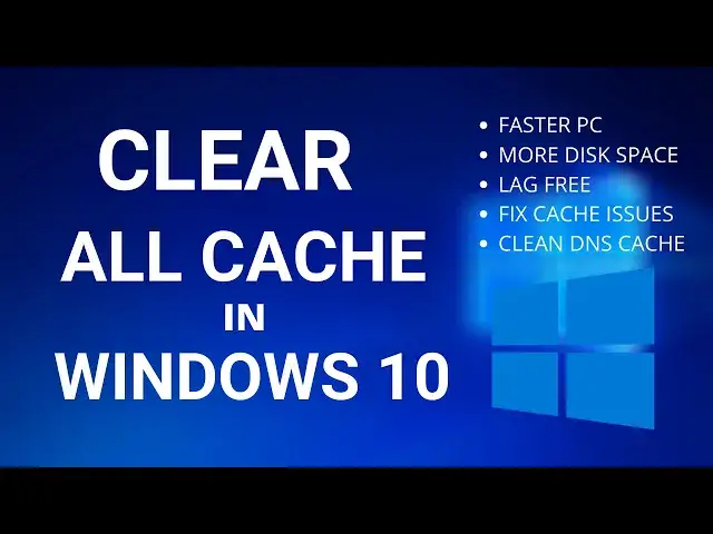 'Video thumbnail for How To Remove All Cache In Windows 10 Easily | Free Up Disk Space in Windows 10'