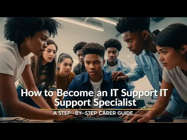 'Video thumbnail for How to Become an IT Support Specialist: A Step-by-Step Career Guide'