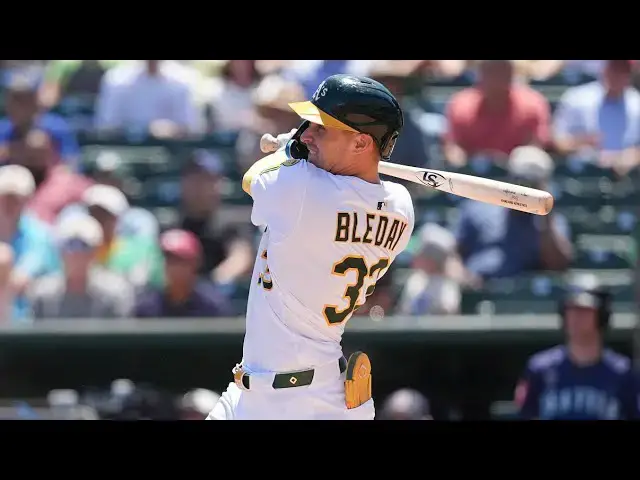 'Video thumbnail for JJ Bleday's First 5 Home Runs of 2025! | Athletics'