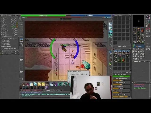 'Video thumbnail for Rubinot: Fazendo Bestiário de Ancient Scarab'