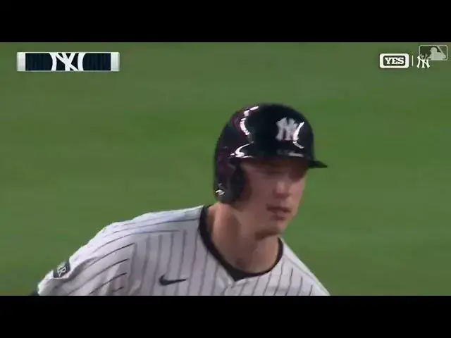 'Video thumbnail for Ben Rice BLASTS a Solo Home Run! | 5th HR of 2025 | New York Yankees | 04/14/2025'