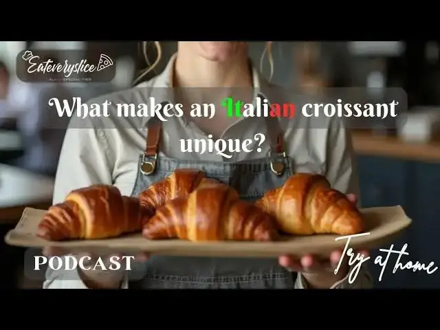 'Video thumbnail for What Makes an Italian Croissant Unique? | Cornetto vs. Croissant 🇮🇹🥐'