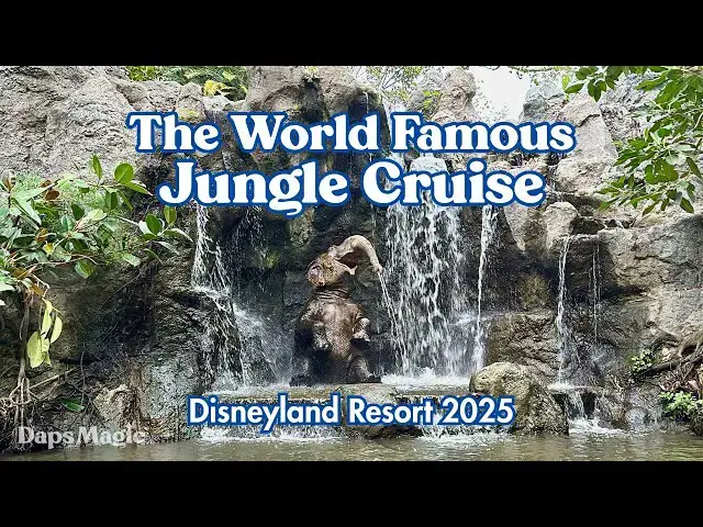 'Video thumbnail for The World Famous Jungle Cruise | Disneyland Resort 2025   4K'