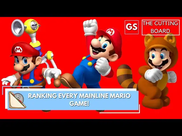 'Video thumbnail for What is the best mainline mario game ever made?- The Cutting Board'