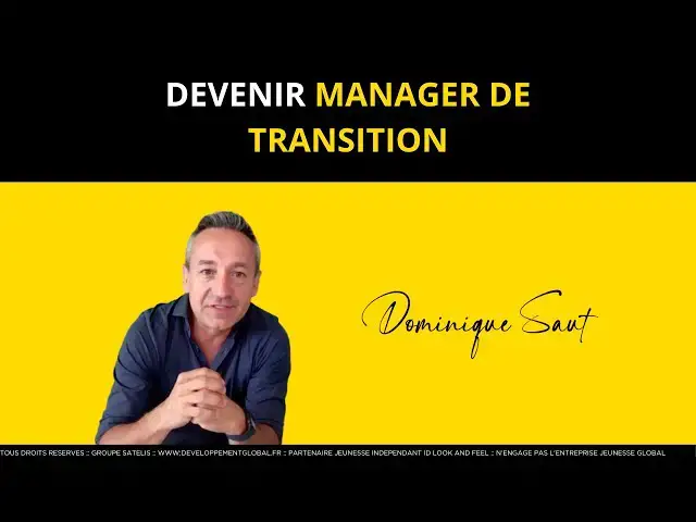 'Video thumbnail for Comment devenir manager de transition'