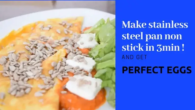 'Video thumbnail for How to make stainless steel pan non stick with MERCURY BALL TEST ? (AND GET PERFECT EGGS)'